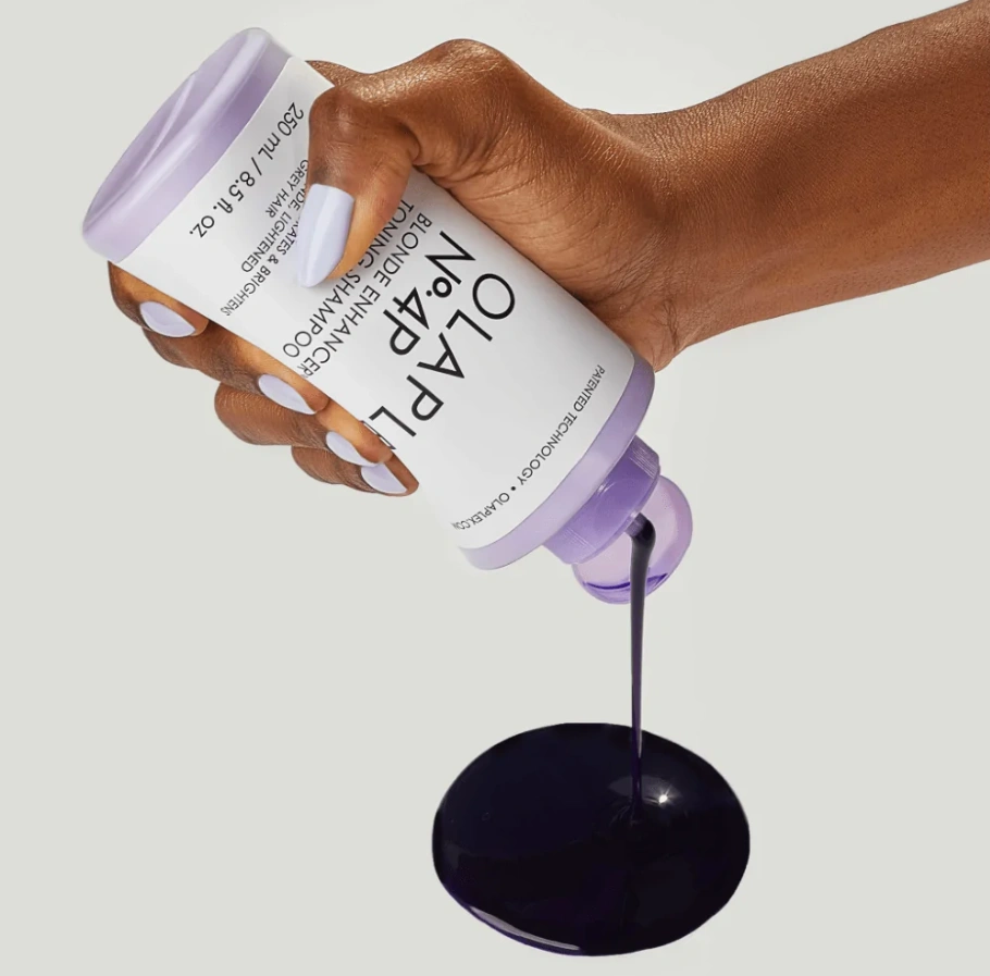 OLAPLEX BLONDE ENHANCER TONING SHAMPOO NO.4P - 250ml képe 1